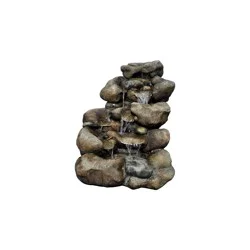 Hd Designs Outdoors River Rock Fountain, 1 ct