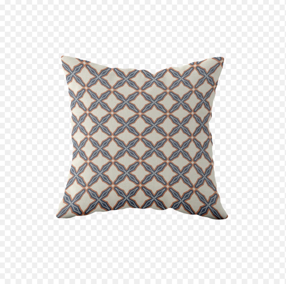 slide 1 of 1, SDS for HD Designs Fall Square Pillow - Geo Print, 19 in x 19 in