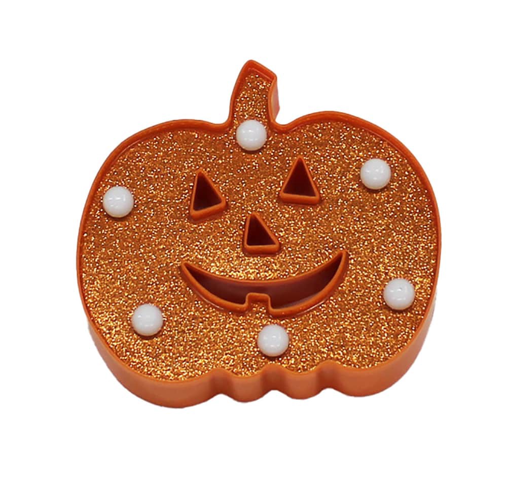 slide 2 of 2, Holiday Home Light Up Pumpkin Decor, 1 ct