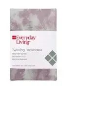 Everyday Living Standard Pillow Case - T200 Purple