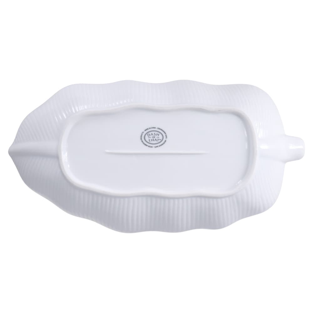 slide 4 of 5, Dash Of That Banana Leaf Platter, 14.5 in