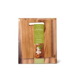 Dash of That® Acacia Wood Reversible Cutting Boards, 2 ct