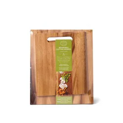 Dash of That® Acacia Wood Reversible Cutting Boards, 2 ct