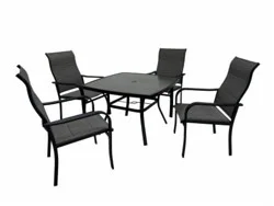 HD Outdoors Raven Dinning Table and Chairs Set
