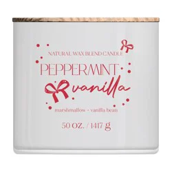 House of Velas Candle Peppermint Vanilla