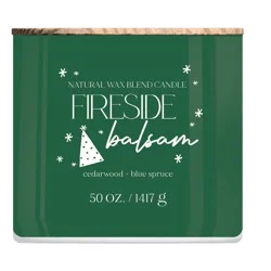 House of Velas Candle Fireside Balsam