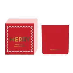 SilkCraft HD Boxed Candle Winter Mantel