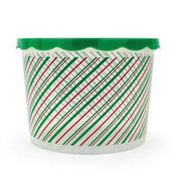 Holiday Home Stripes Cookie Tub