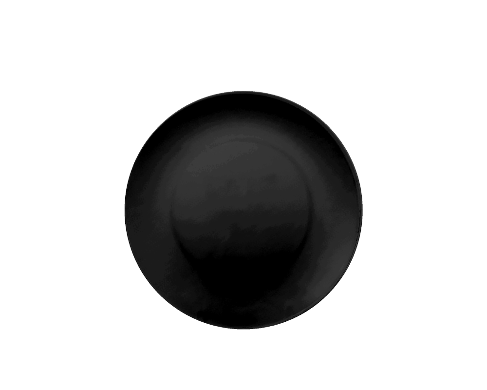 slide 1 of 1, Everyday Living Essential Dinner Plate - Black, 10 in