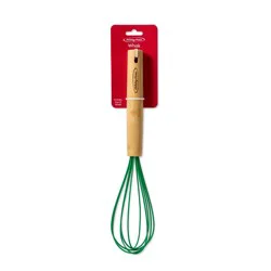 Holiday Home® Bamboo and Silicone Whisk - Green
