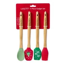 Holiday Home® Bamboo and Silicone Mini Tools Set