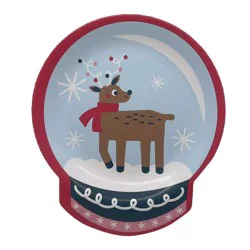 Holiday Home 7" Appetizer Plate - Reindeer
