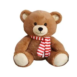 Holiday Home Plush Bear - Brown
