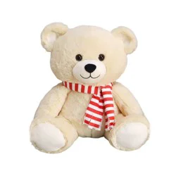 Holiday Home Plush Bear - Beige
