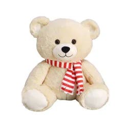 Holiday Home Plush Bear - Beige
