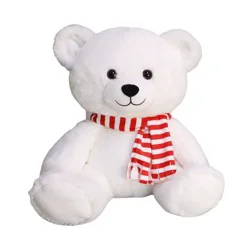Holiday Home Plush Bear - White
