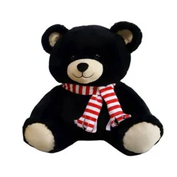 Holiday Home Plush Bear - Black