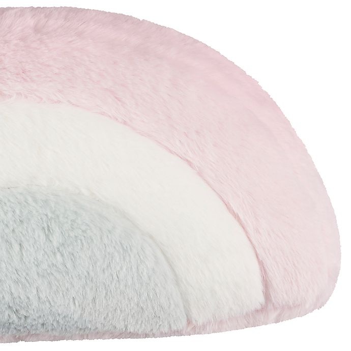 slide 3 of 5, UGG Polar Sherpa Decorative Throw Pillow - Rainbow, 1 ct