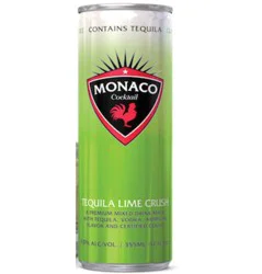 Monaco Tequila Lime Crush Cocktail - 4pk/12 fl oz Cans