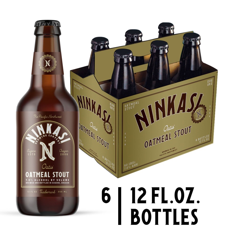 slide 3 of 3, Ninkasi Brewing Oatis Oatmeal Stout, 6 ct; 12 oz