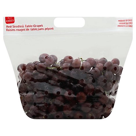 slide 1 of 1, Red Seedless Grapes - 2 Lb, 1 ct