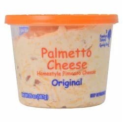 Pawleys Island Palmetto Cheese Original Homestyle Pimento Cheese Spread