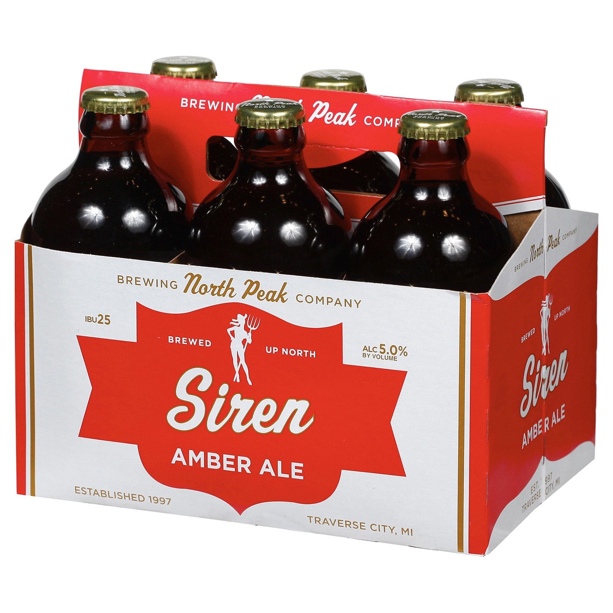 slide 2 of 5, North Peak Brewing Co. North Peak Siren Amber Ale , 1 ct