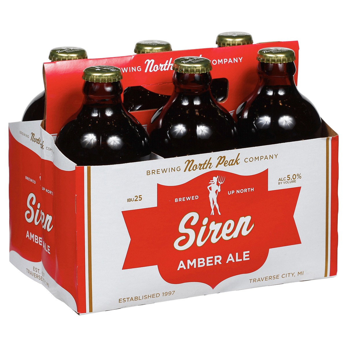 slide 5 of 5, North Peak Brewing Co. North Peak Siren Amber Ale , 1 ct