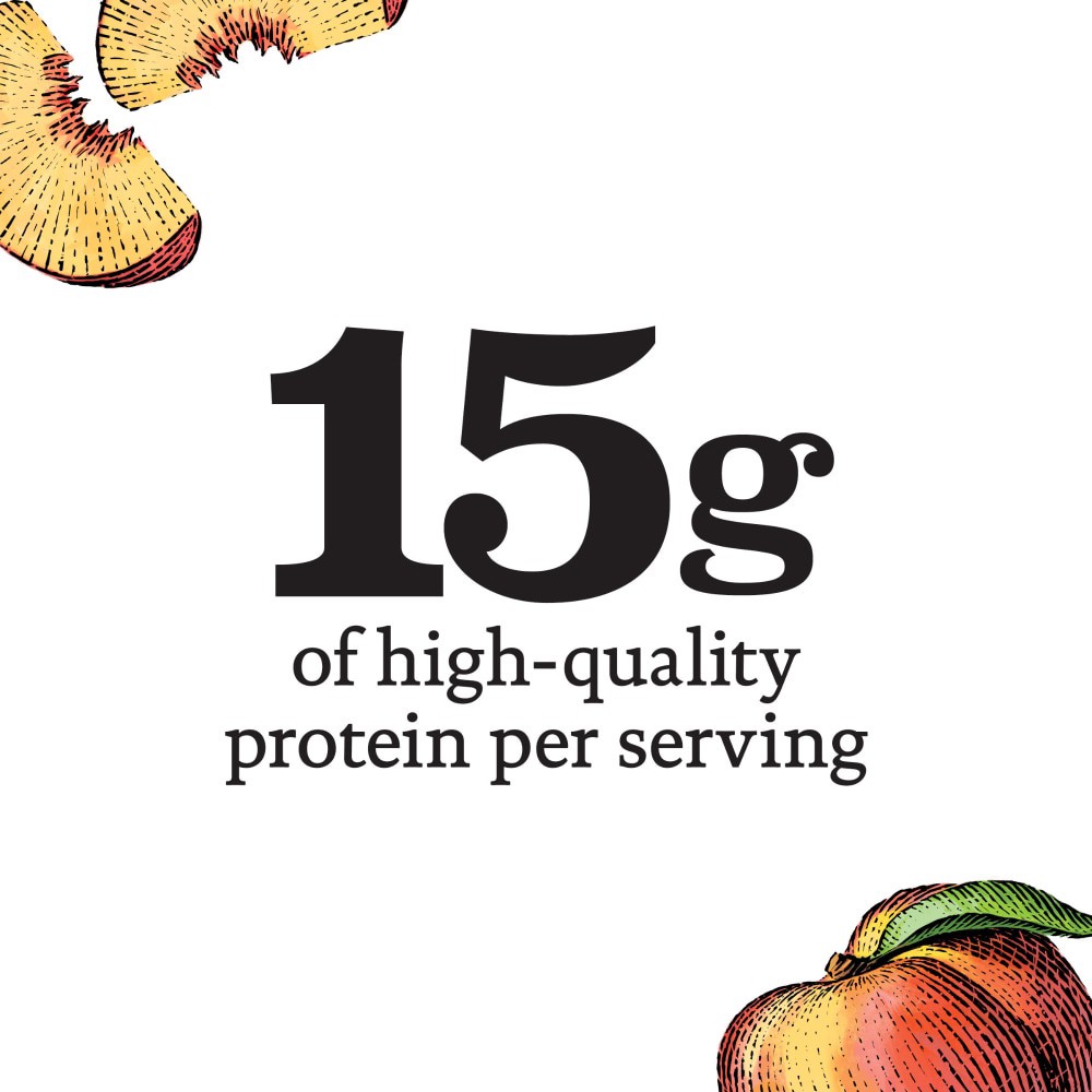 slide 3 of 6, Siggi's siggi’s Icelandic Skyr Nonfat Yogurt, Peach, 5.3 oz