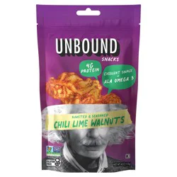 Unboundsna Unbound Snacks Chili Lime Walnuts