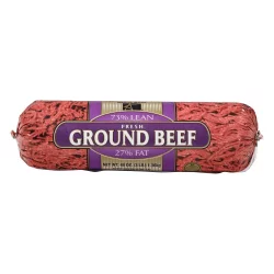 American Foods Group 73% Lean Ground Beef 3 lb Chub