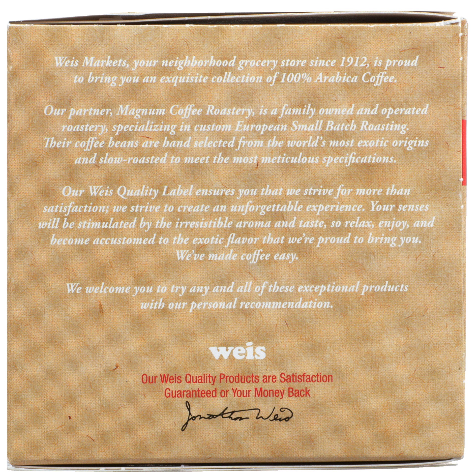 slide 6 of 6, Weis Quality 100% Arabica Hazelnut Single Serve Coffee Cups - 4.23 oz, 4.23 oz