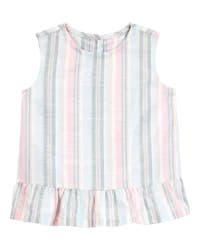 Carter's Toddler Striped Sleeveless Fashion Top Multi 3T
