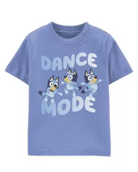 Carter's Carters Toddler Bluey Dance Mode Tee Blue 2T