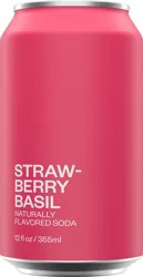 United Sodas Of America Strawberry Basil - 12 oz