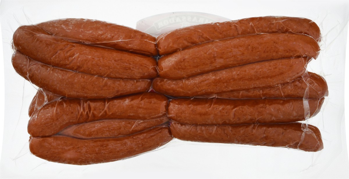 slide 4 of 9, Ambassador Natural Casing Beef Weiners, 19.5 oz