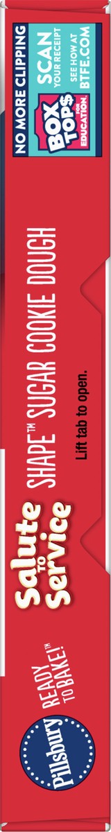 slide 3 of 9, Pillsbury Shape Flag Sugar Cookie Dough, Salute To Service, 20 Pre-Cut Cookies, 9.1 oz., 20 ct