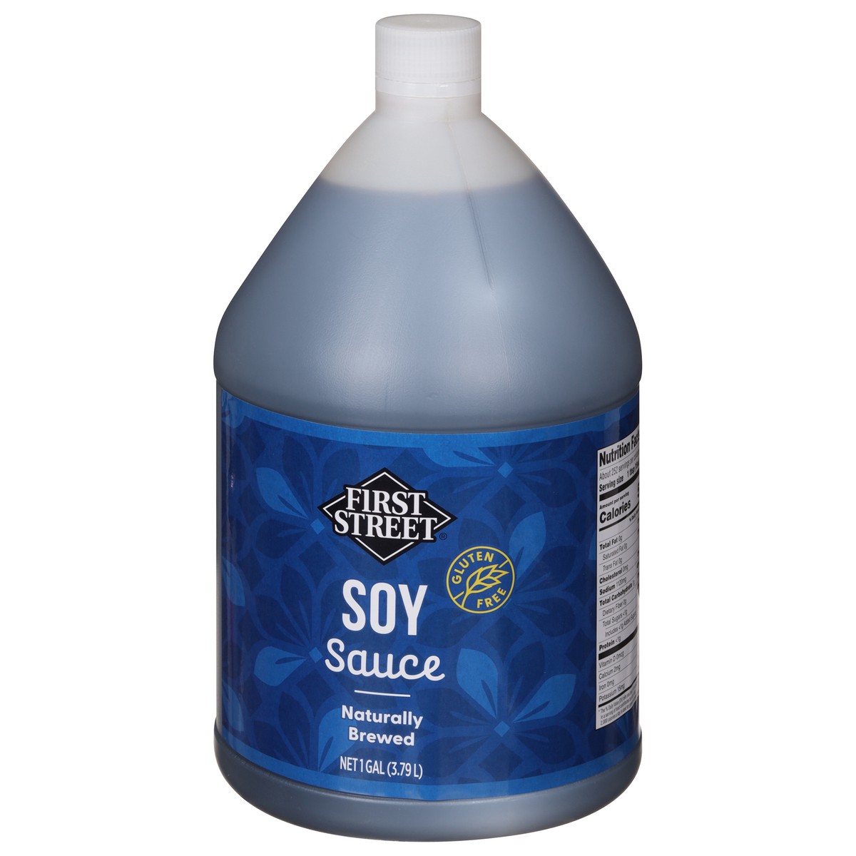 slide 4 of 4, Cb02 First Street Soy Sauce, 1 gal