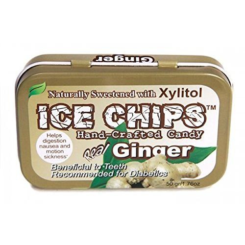 slide 1 of 1, Ice Chips Ginger Xylitol Candy, 1.76 oz