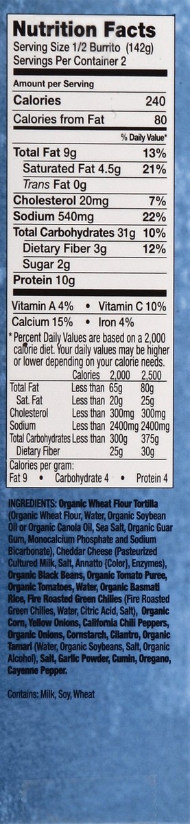 slide 3 of 5, Cedarlane Burrito Grande, 10 oz