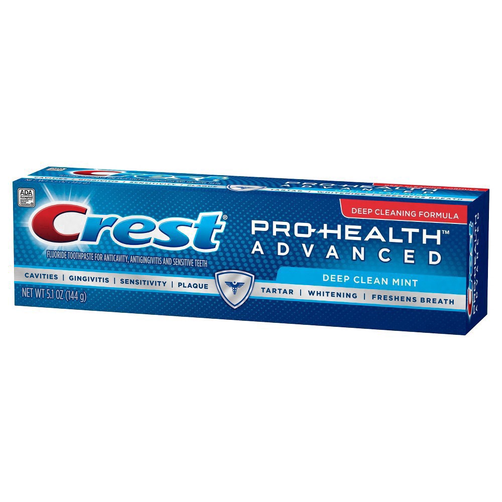 slide 24 of 78, Crest Pro-Health Advanced Extra Deep Clean Toothpaste, 5.1 oz