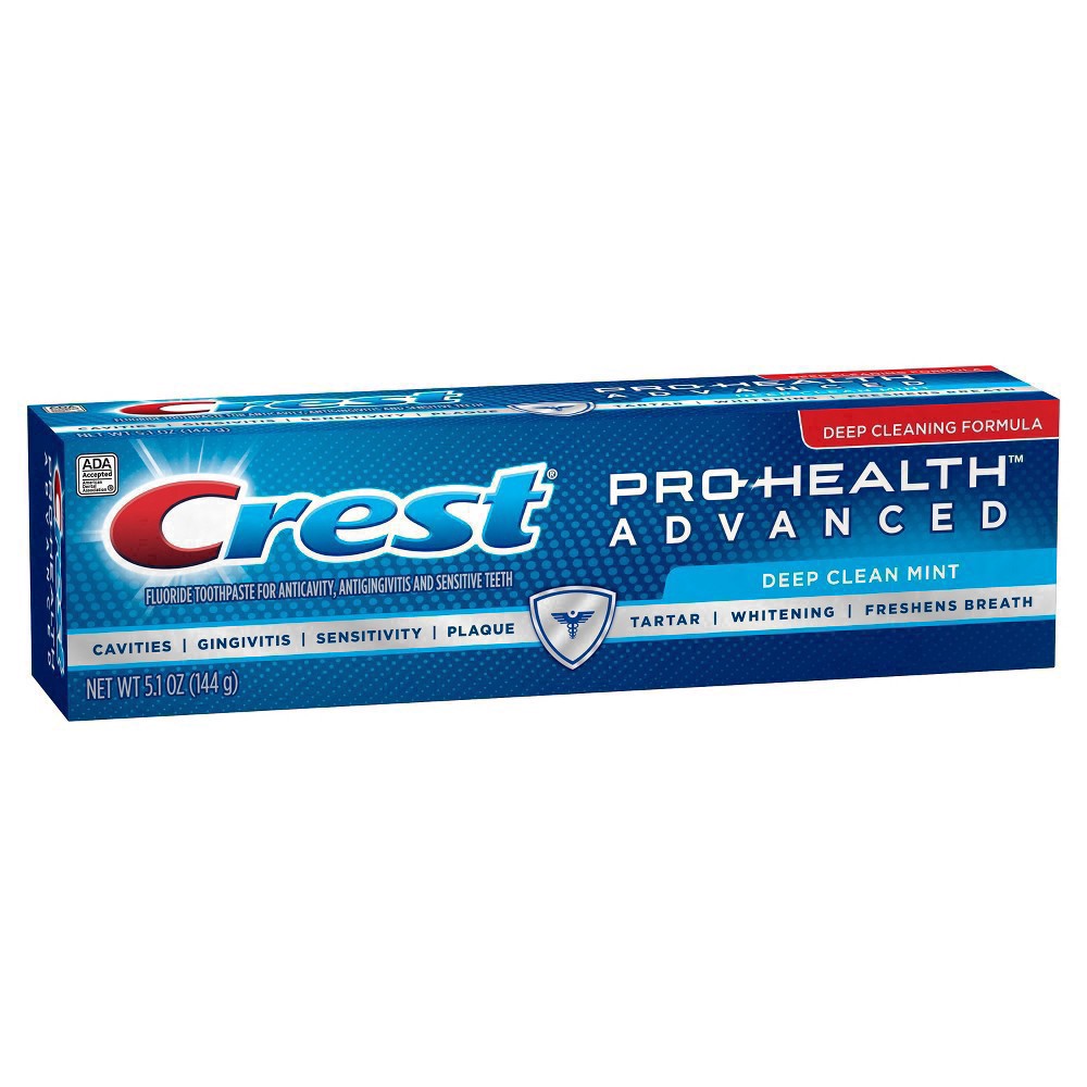 slide 53 of 78, Crest Pro-Health Advanced Extra Deep Clean Toothpaste, 5.1 oz