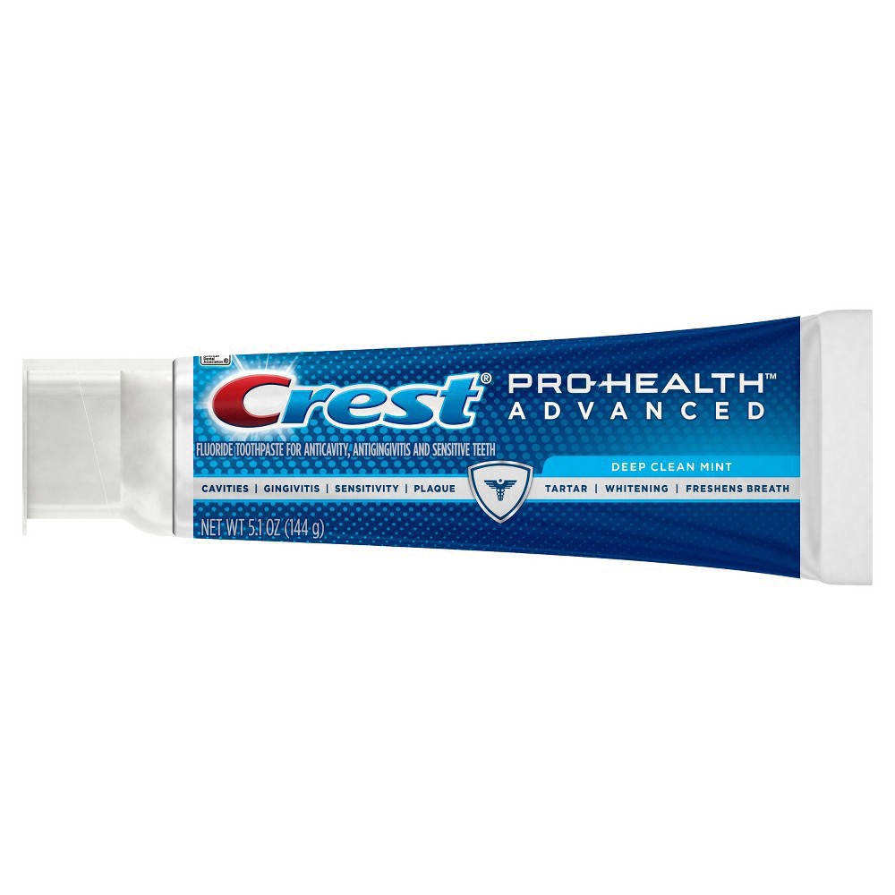 slide 61 of 78, Crest Pro-Health Advanced Extra Deep Clean Toothpaste, 5.1 oz