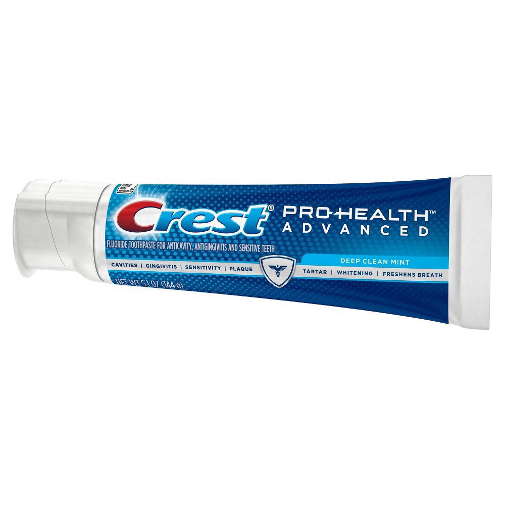 slide 54 of 78, Crest Pro-Health Advanced Extra Deep Clean Toothpaste, 5.1 oz