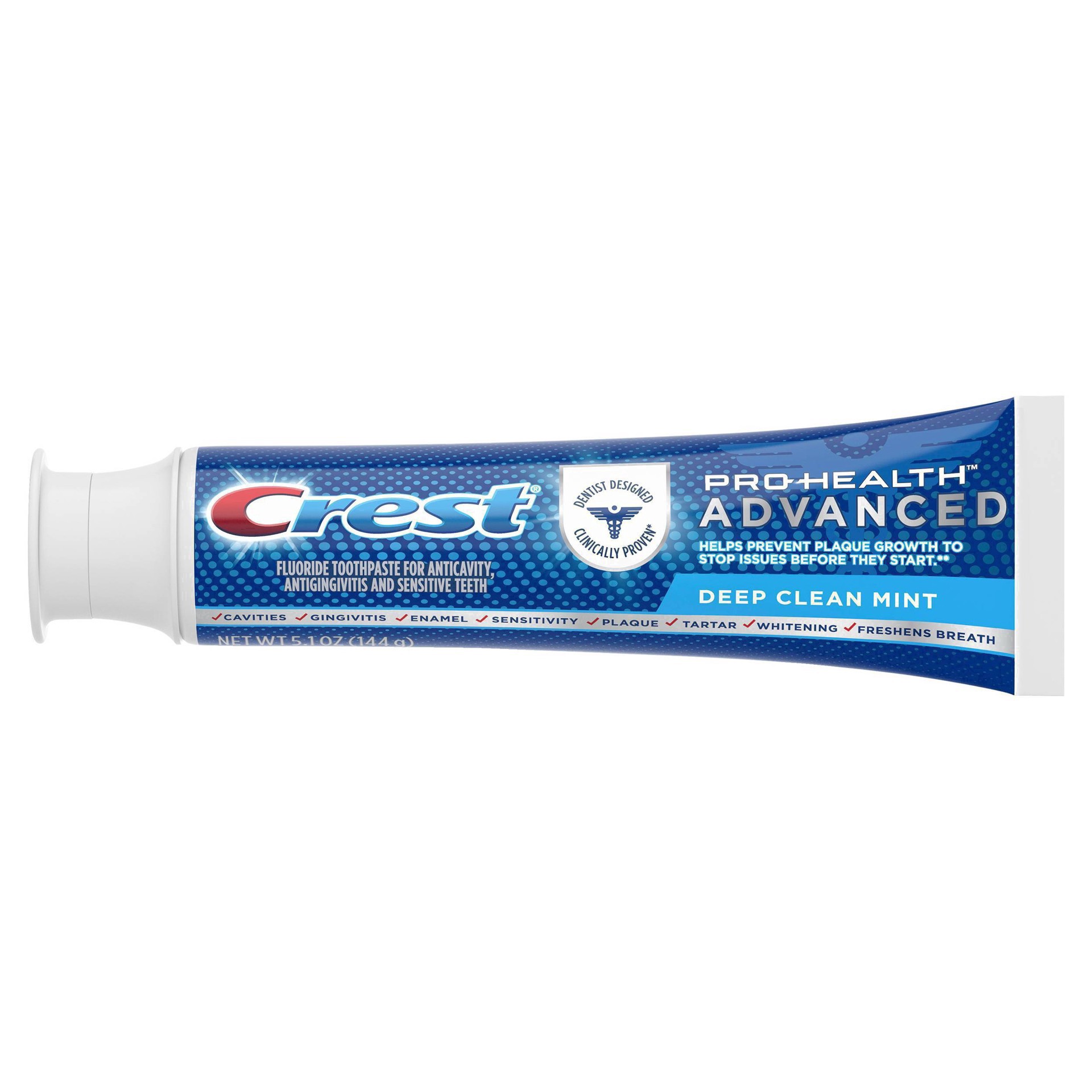 slide 62 of 78, Crest Pro-Health Advanced Extra Deep Clean Toothpaste, 5.1 oz