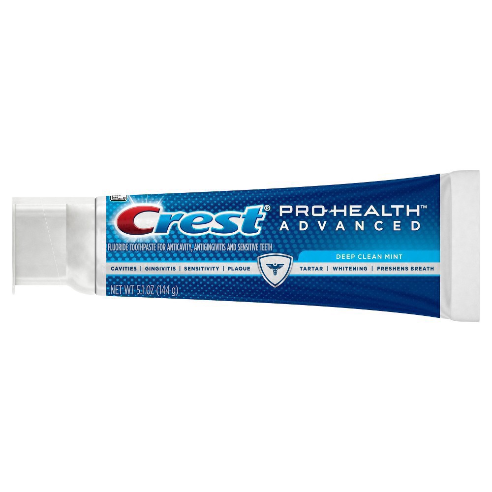 slide 28 of 78, Crest Pro-Health Advanced Extra Deep Clean Toothpaste, 5.1 oz