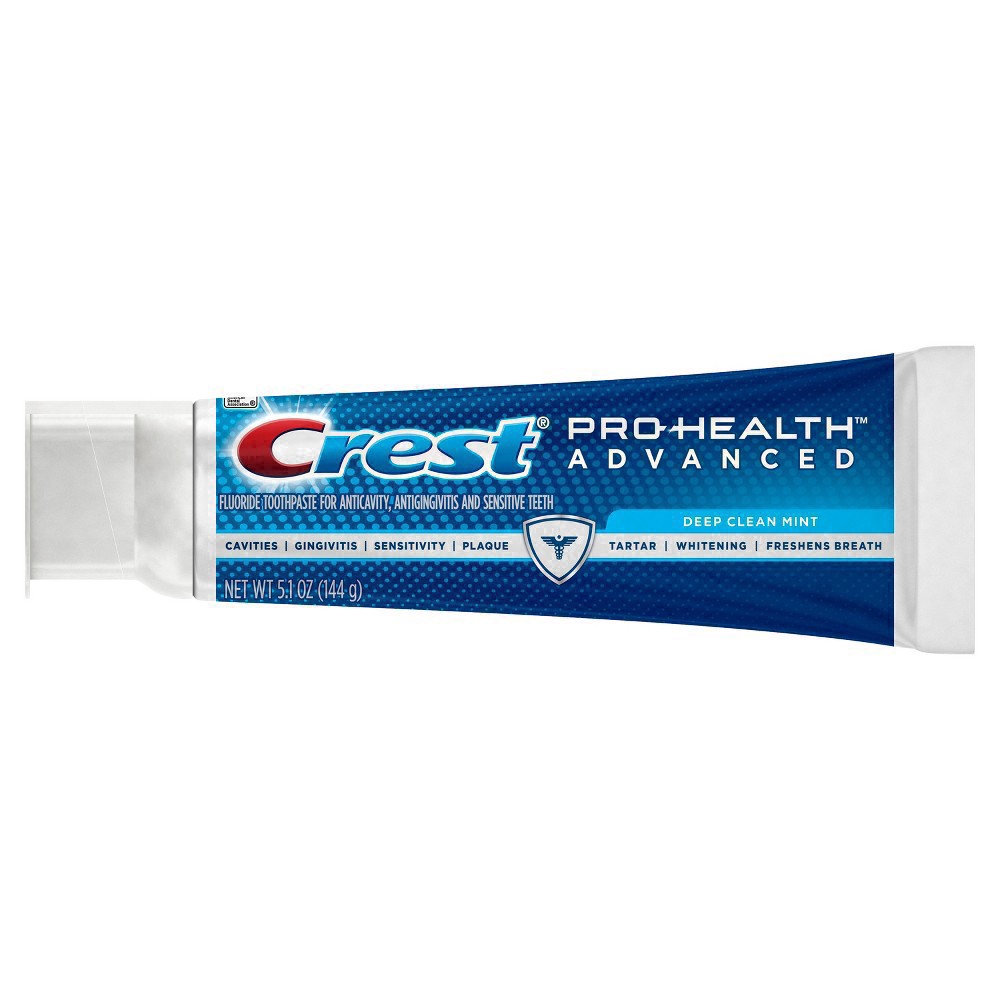 slide 44 of 78, Crest Pro-Health Advanced Extra Deep Clean Toothpaste, 5.1 oz