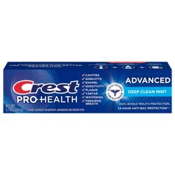 Crest Pro-Health Advanced Deep Clean Mint Toothpaste, 5.1 oz