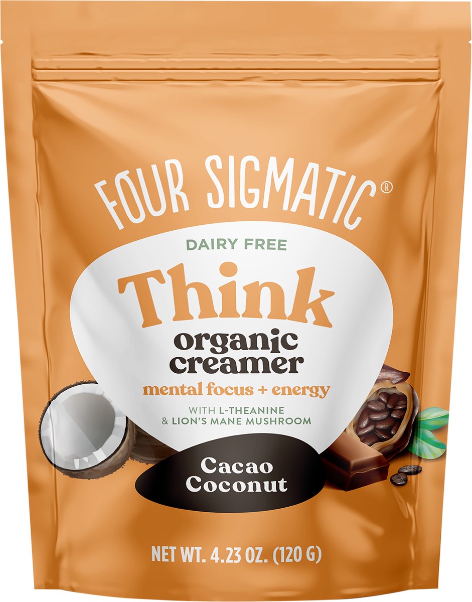 slide 7 of 9, Four Sigmatic Focus Organic Creamer Chocolate MS, 4.23 oz