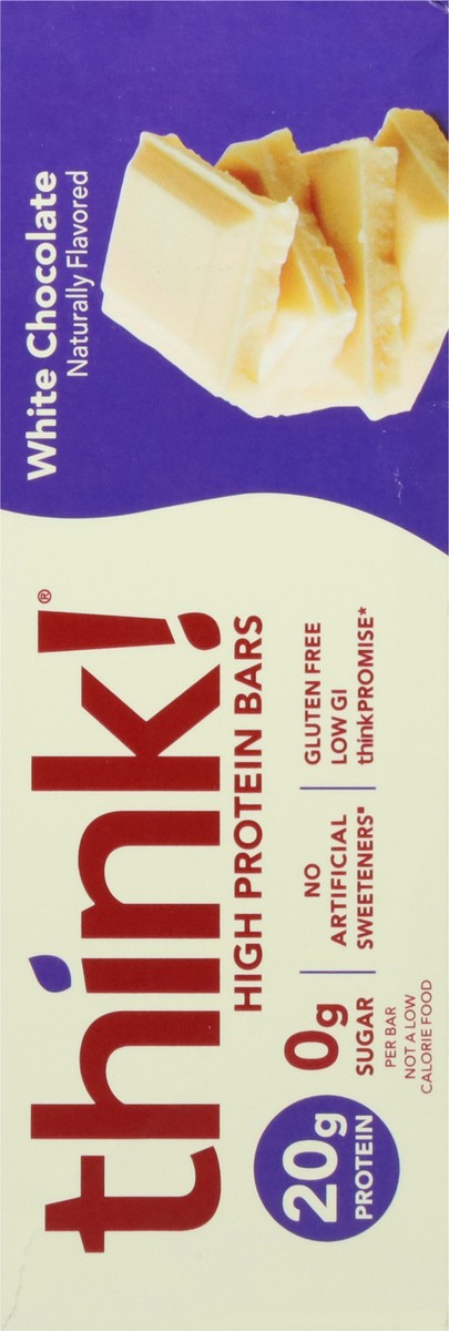 slide 2 of 12, think! White Chocolate High Protein Bars 10 - 2.1 oz Bars, 10 ct; 2.1 oz